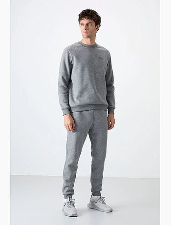 Conjunto de hombre de sudadera y pantalón de felpa de algodón y poliéster tommy
