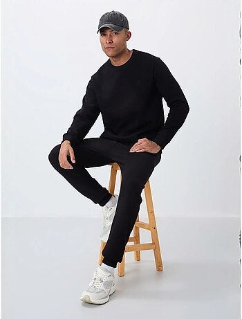 Conjunto de hombre de sudadera y pantalón de felpa de algodón y poliéster tommy