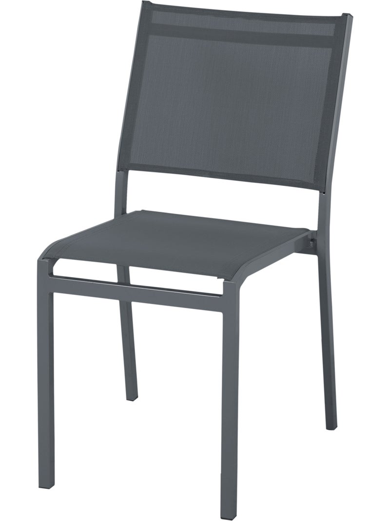 Conjunto de jardín moderno para 6 personas Gris antracita - Kiabi