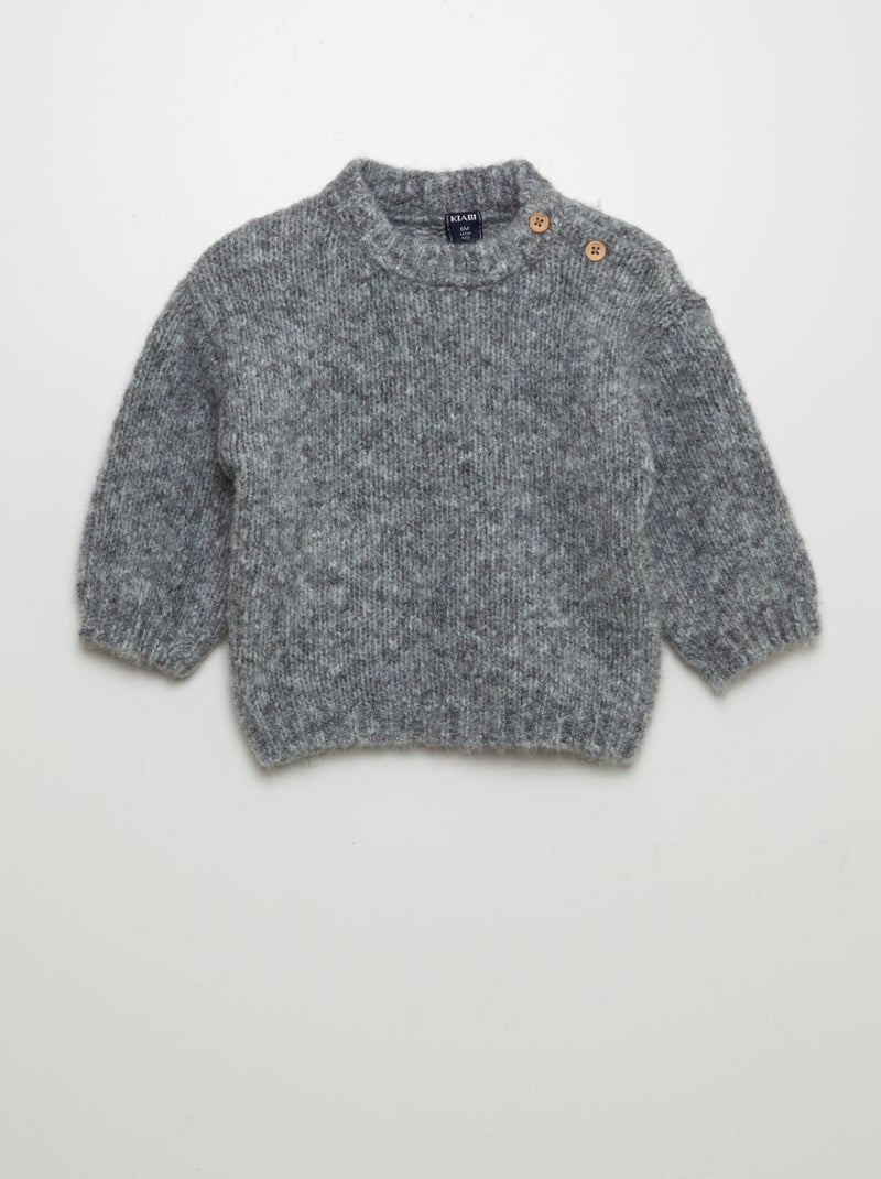 Conjunto de jersey + legging de punto - 2 piezas NEGRO - Kiabi