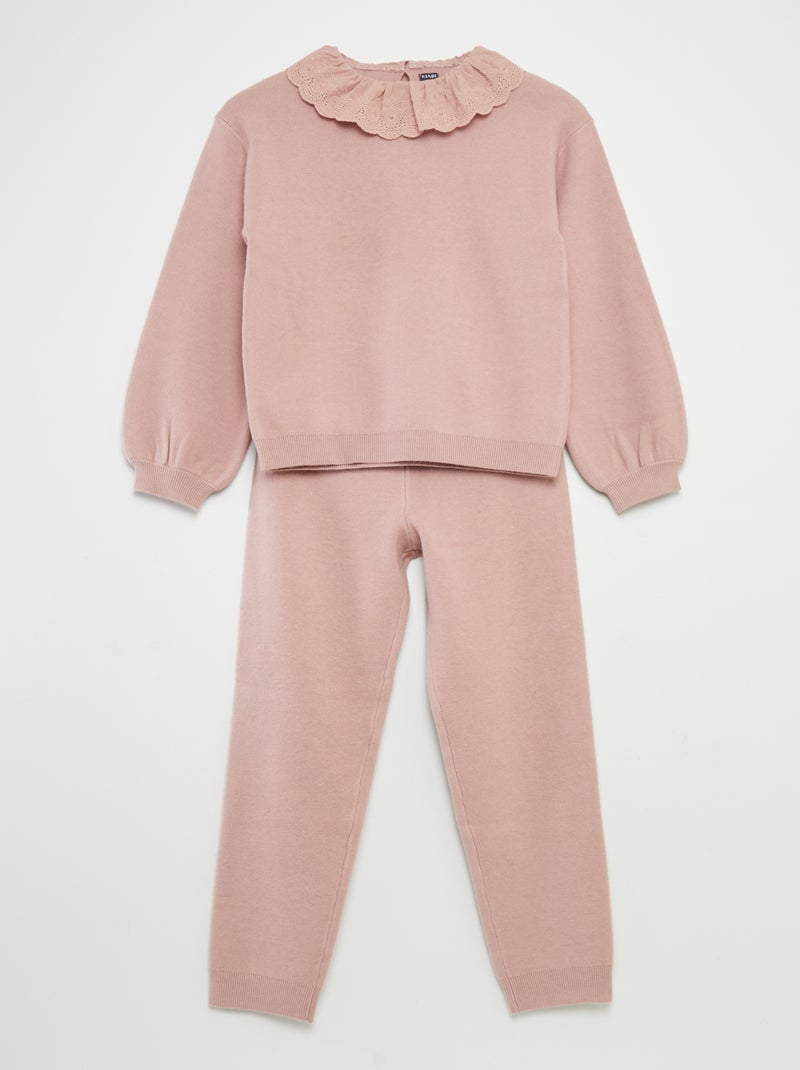 Conjunto de jersey + pantalón - 2 piezas ROSA - Kiabi