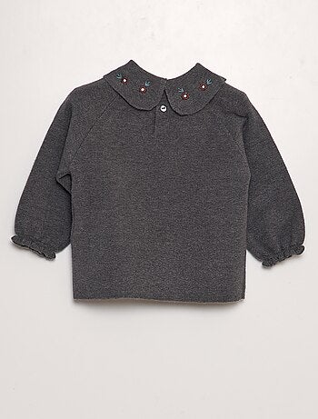 Conjunto de jersey + pantalón de punto compacto - 2 piezas