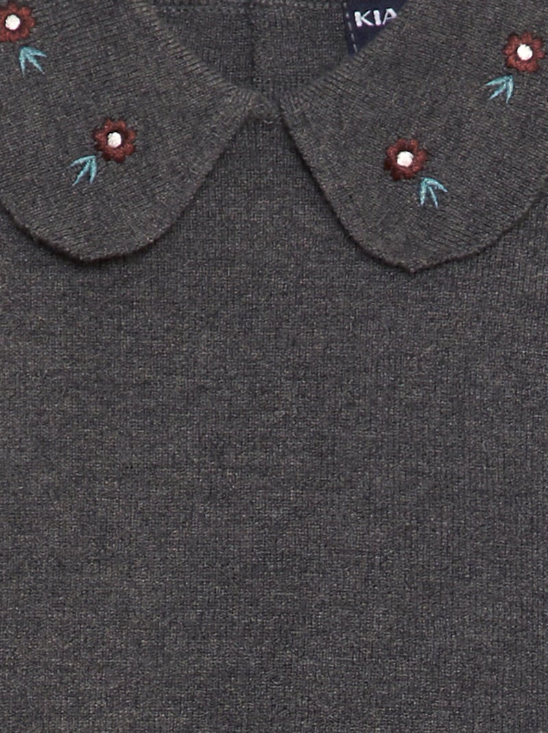 Conjunto de jersey + pantalón de punto compacto - 2 piezas GRIS - Kiabi