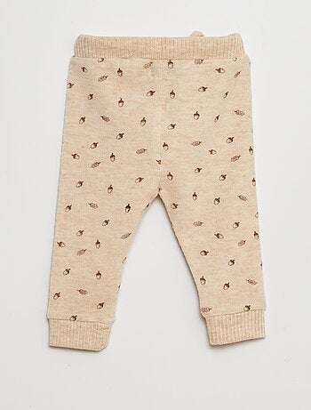 Conjunto de jersey + pantalón de punto suave - 2 piezas