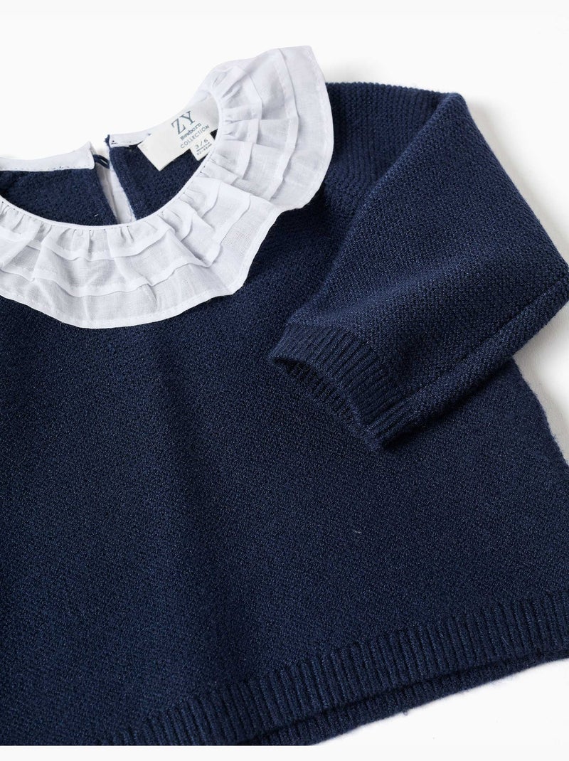 Conjunto de jersey y pantalón de punto Azul oscuro - Kiabi