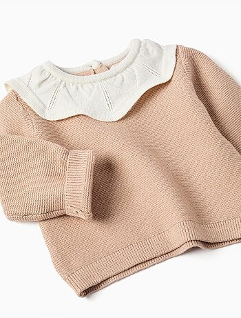 Conjunto de jersey y pantalón de punto