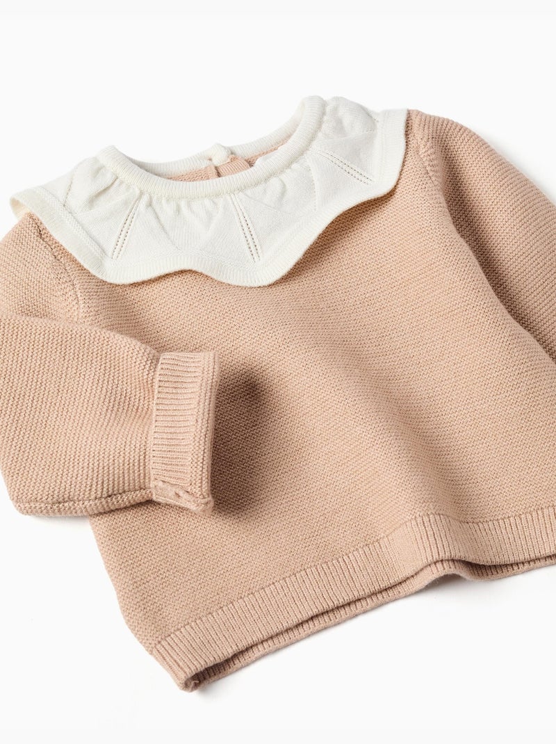 Conjunto de jersey y pantalón de punto Beige claro - Kiabi