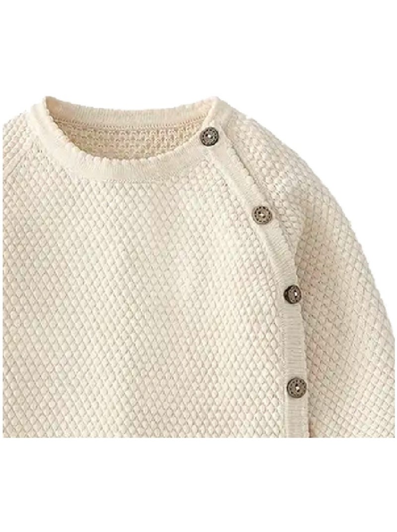 Conjunto de jersey y pantalón de punto Les Chatounets Crudo - Kiabi