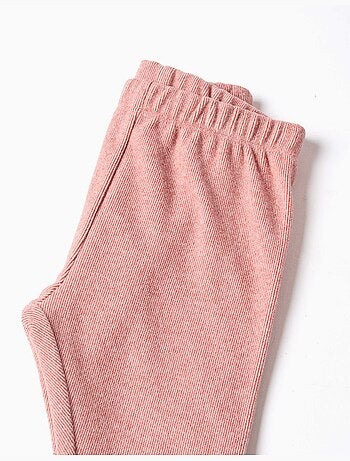 Conjunto de jersey y pantalón de punto