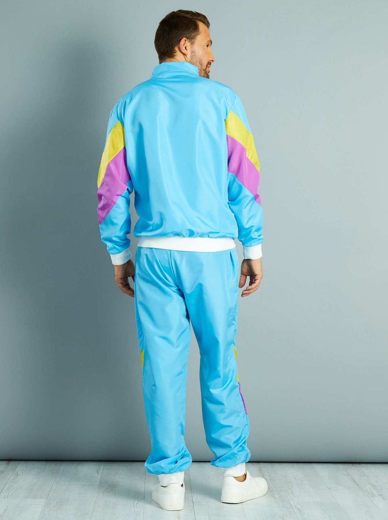 Conjunto de jogging años 80 azul - Kiabi