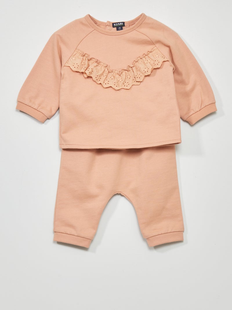 Conjunto de jogging de chándal - 2 piezas ROSA - Kiabi