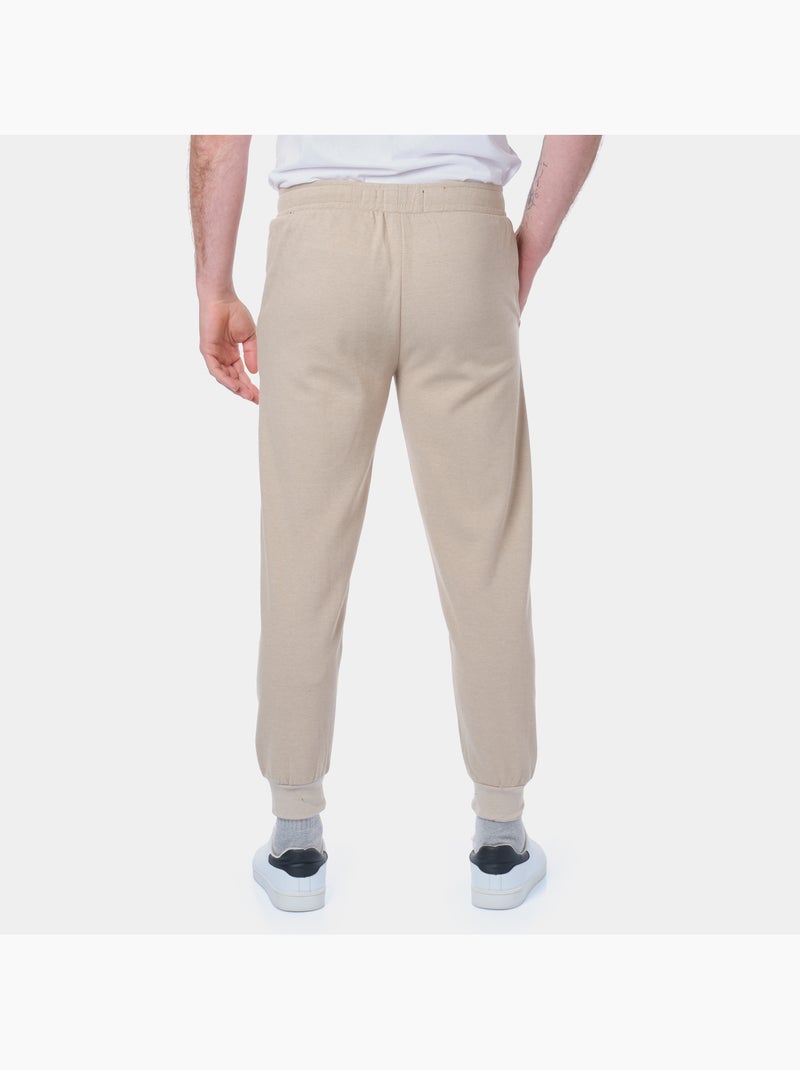 Conjunto de jogging de punto piqué Beige - Kiabi