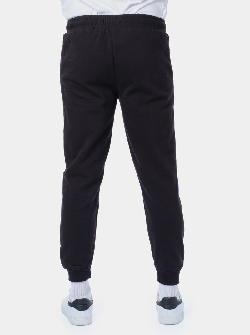 Conjunto de jogging de punto piqué Negro - Kiabi