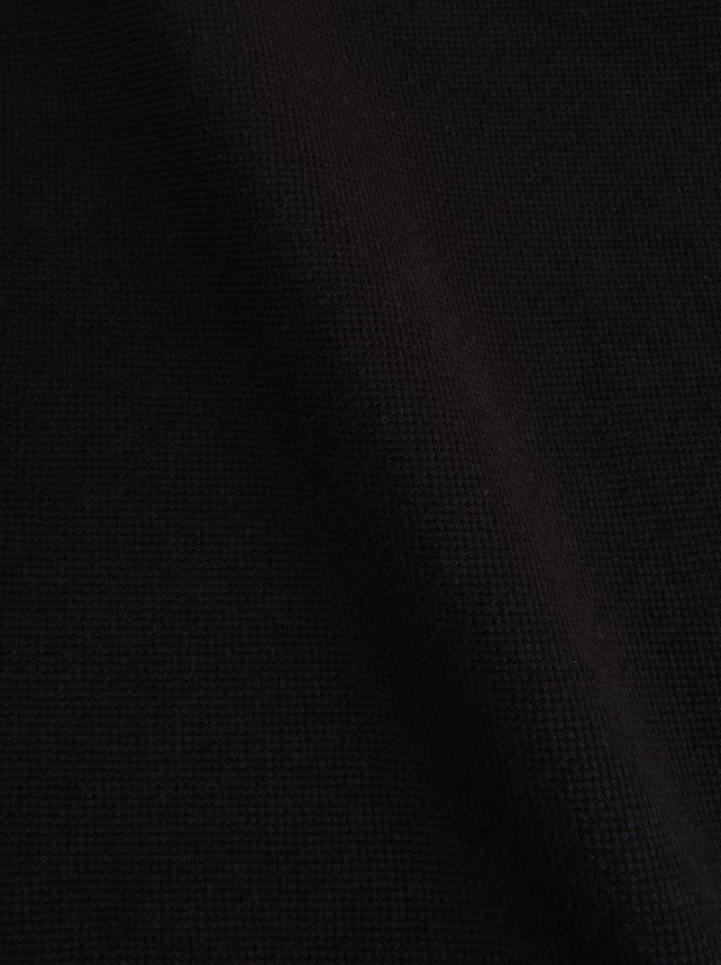 Conjunto de jogging de punto piqué Negro - Kiabi