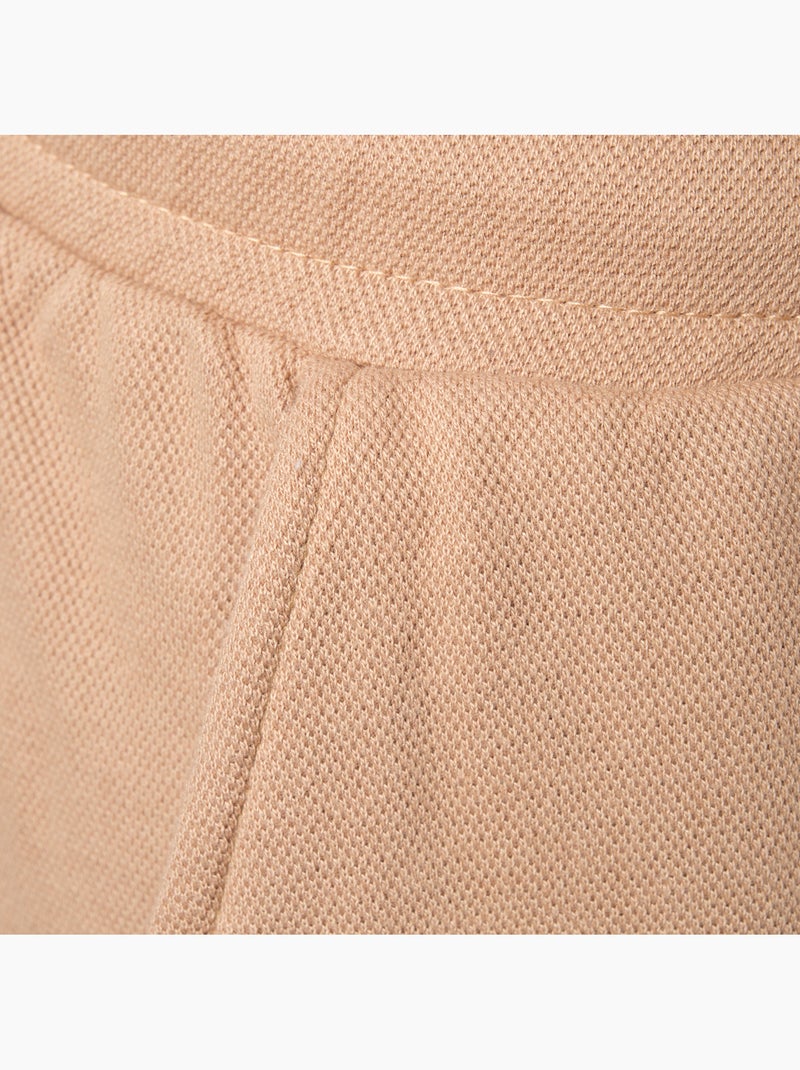Conjunto de jogging de punto piqué Taupe - Kiabi
