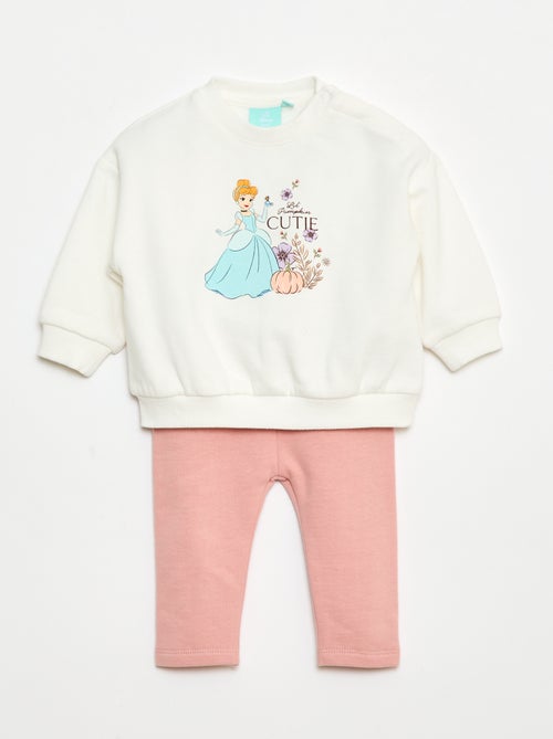 Conjunto de jogging 'Disney' 'Cenicienta' sudadera + pantalón - 2 piezas - Kiabi
