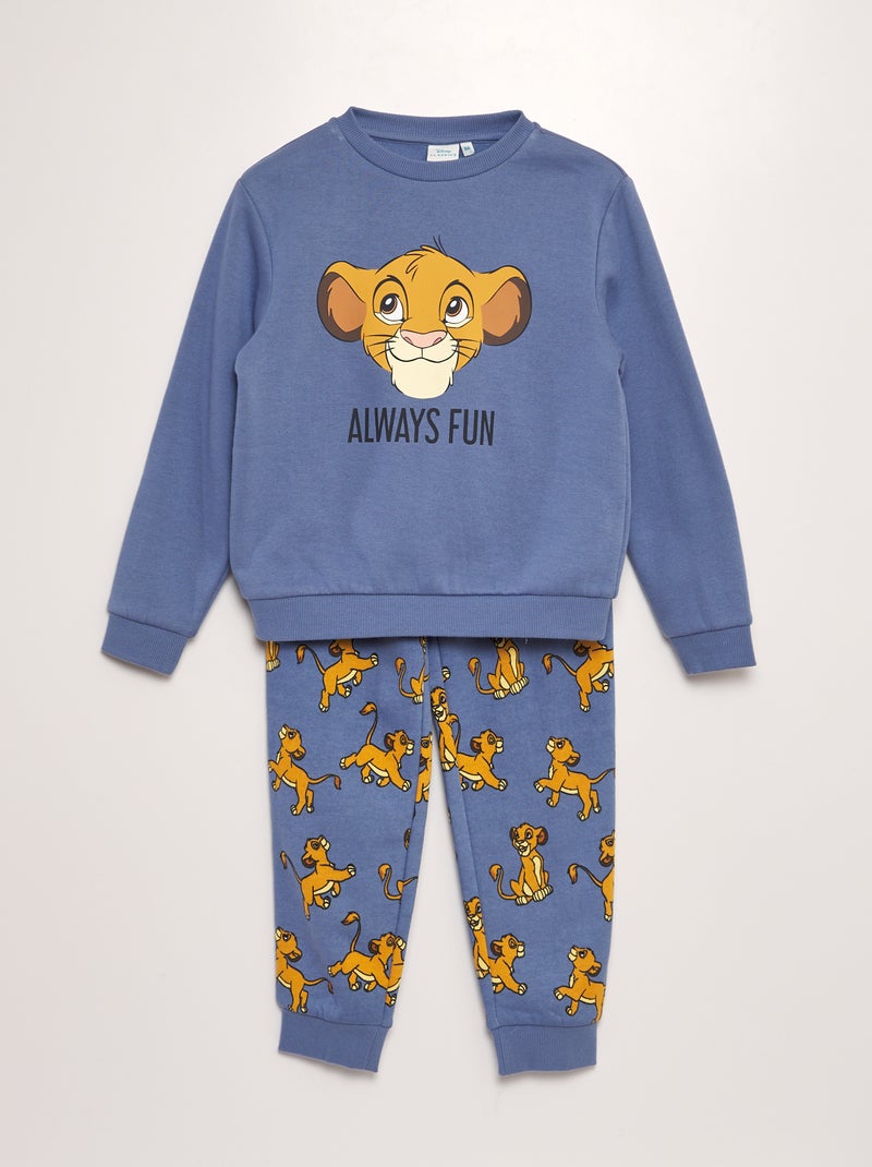 Conjunto de jogging 'Disney' 'El Rey León' - 2 piezas AZUL - Kiabi