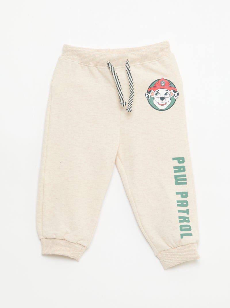 Conjunto de jogging en felpa 'Patrulla Canina' - 2 piezas Beige - Kiabi