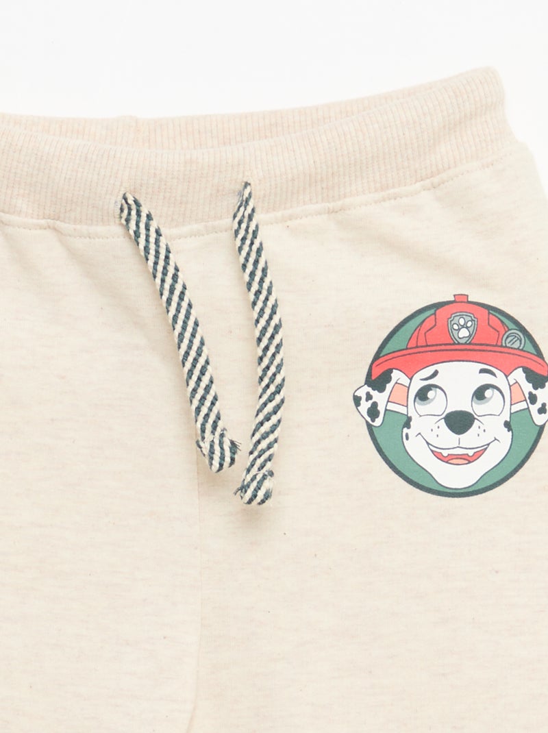 Conjunto de jogging en felpa 'Patrulla Canina' - 2 piezas Beige - Kiabi