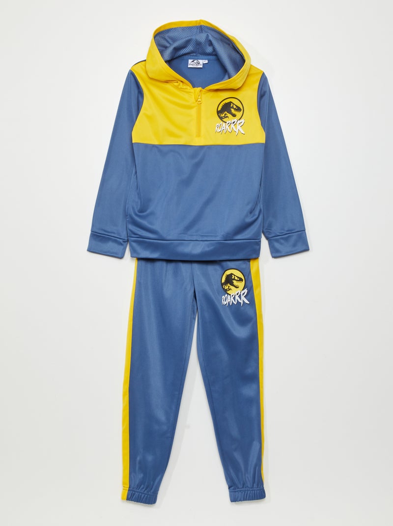 Conjunto de jogging 'Jurassic World' - 2 piezas azul - Kiabi