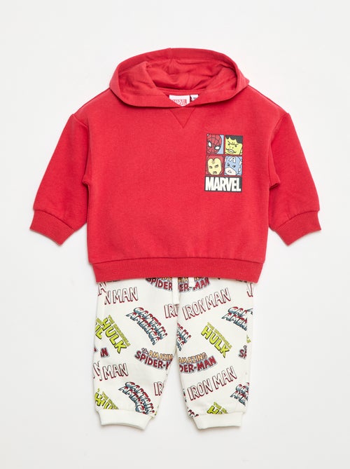 Conjunto de jogging 'Marvel' sudadera con capucha + pantalón - 2 piezas - Kiabi