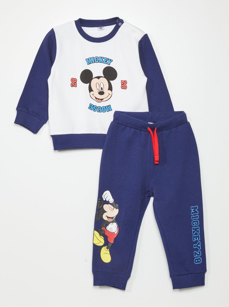 Conjunto de jogging 'Mickey' - 2 piezas AZUL - Kiabi