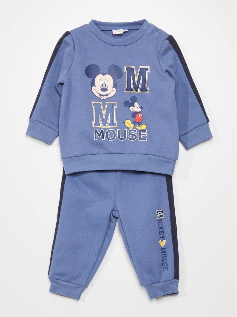 Conjunto de jogging 'Mickey' - 2 piezas azul - Kiabi
