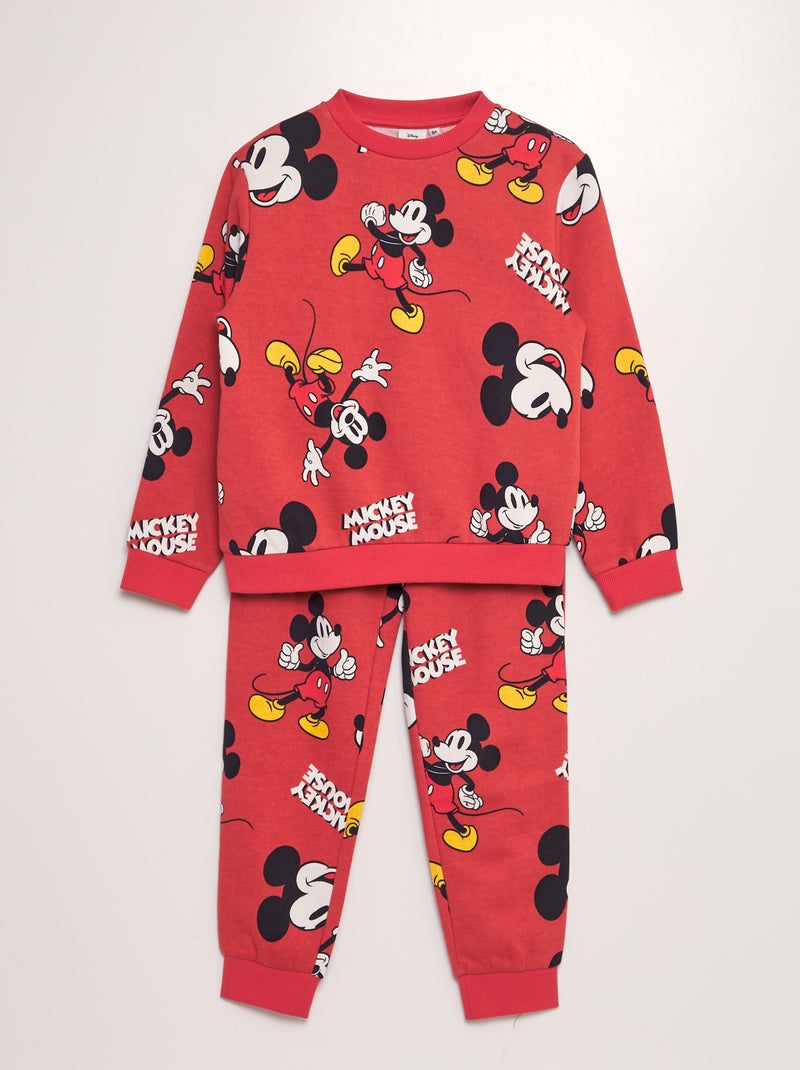 Conjunto de jogging 'Mickey' 'Disney' - 2 piezas ROJO - Kiabi