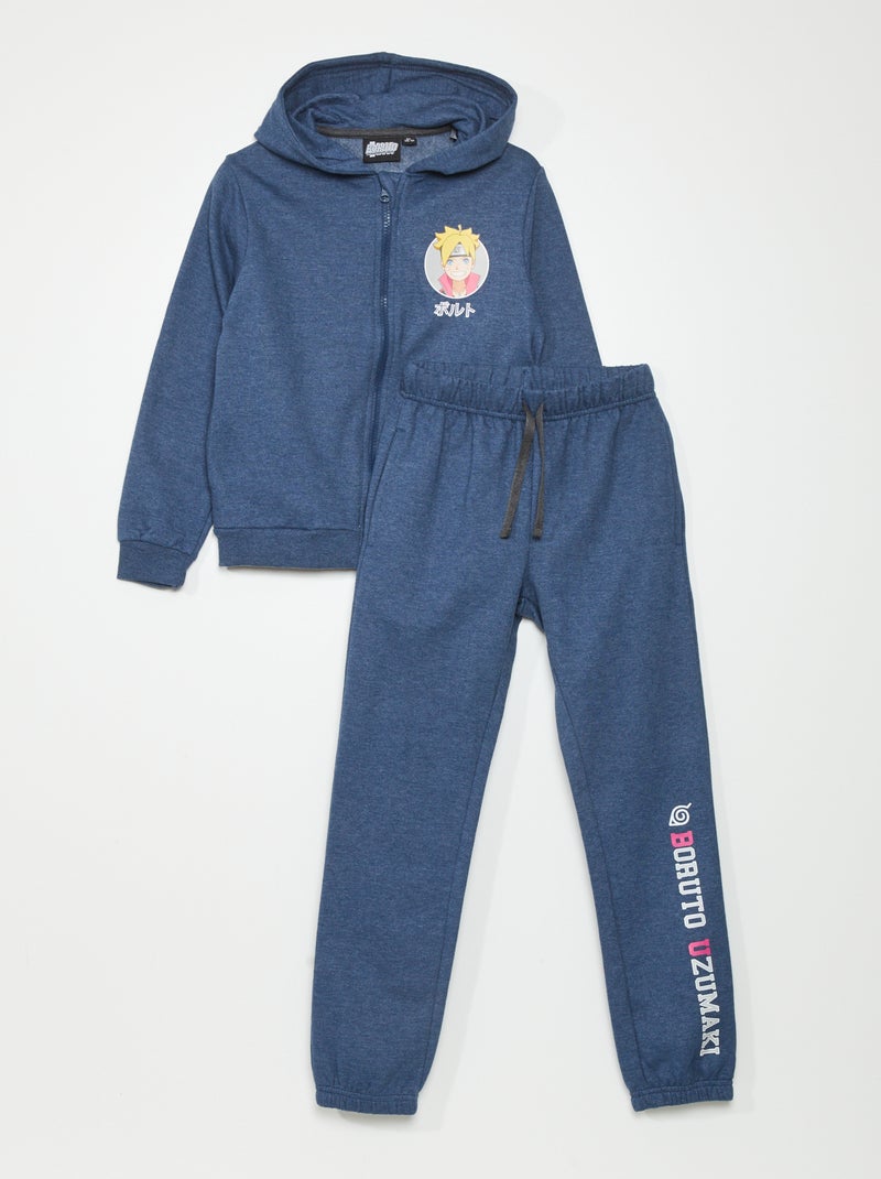Conjunto de jogging 'Naruto' - 2 piezas azul - Kiabi