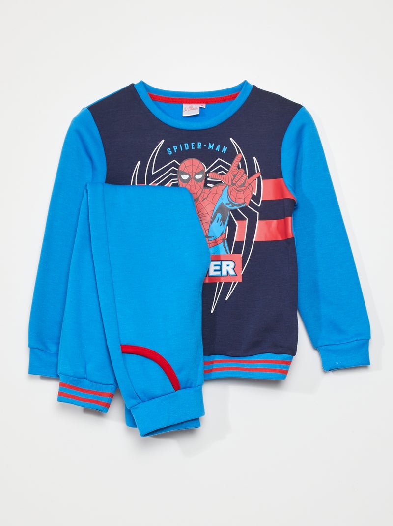 Conjunto de jogging 'Spider-Man' 'Marvel' - 2 piezas azul - Kiabi
