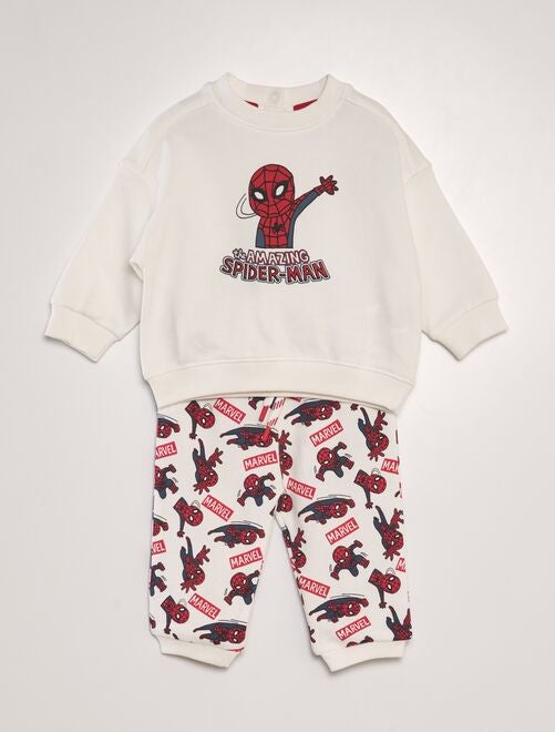 Conjunto de jogging 'Spider-Man' 'Marvel' sudadera + pantalón 2 piezas - Kiabi