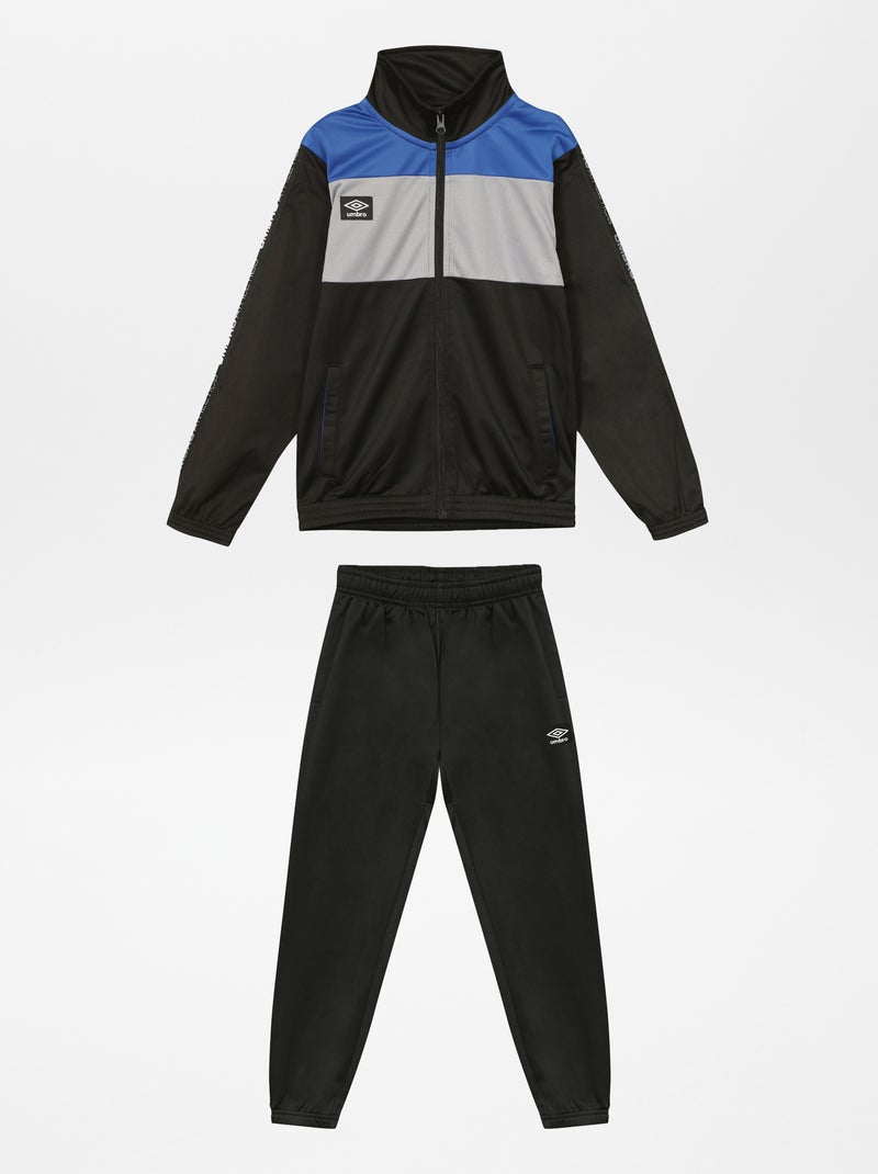 Conjunto de jogging + sudadera con cremallera 'Umbro' NEGRO - Kiabi