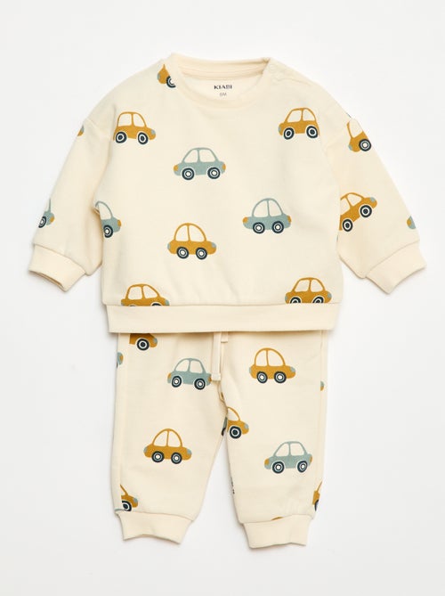 Conjunto de jogging sudadera + pantalón - 2 piezas - Kiabi