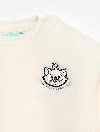 Conjunto de jogging sudadera + pantalón 'Marie' 'Los Aristogatos' - 2 piezas