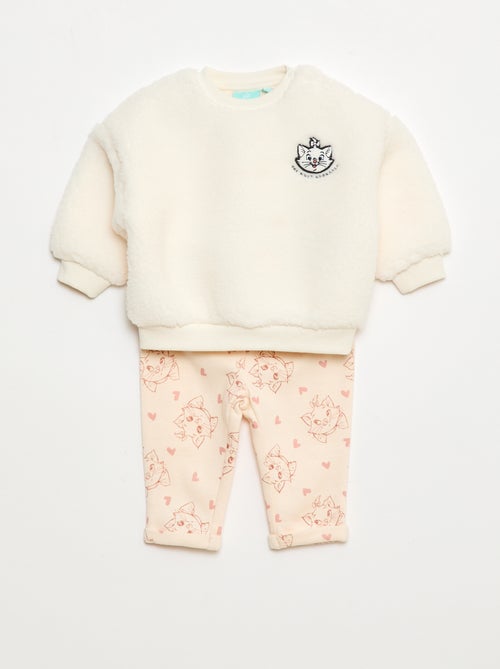 Conjunto de jogging sudadera + pantalón 'Marie' 'Los Aristogatos' - 2 piezas - Kiabi