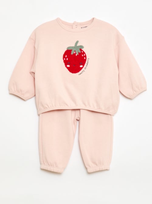 Conjunto de jogging sudadera + pantalón - Kiabi