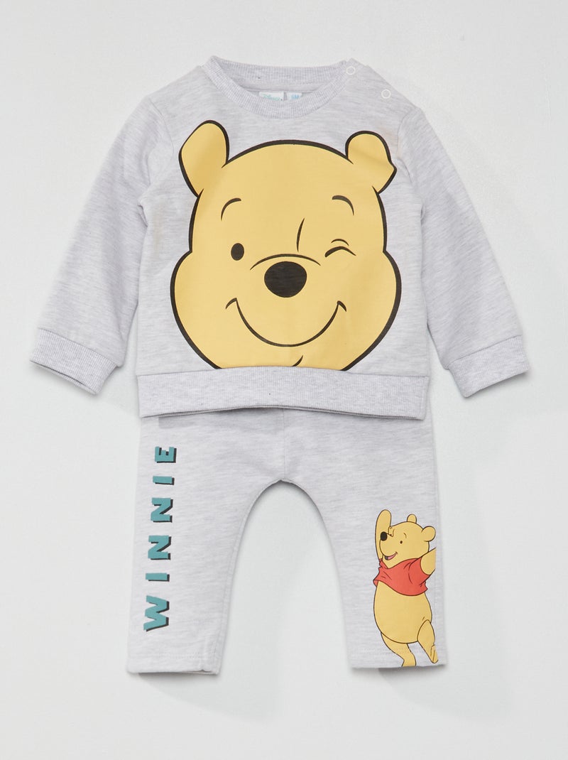 Conjunto de jogging 'Winnie The Pooh' de 'Disney' gris - Kiabi