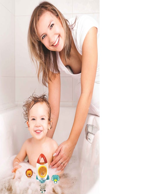 conjunto de juguetes de baño cohete espacial - Kiabi