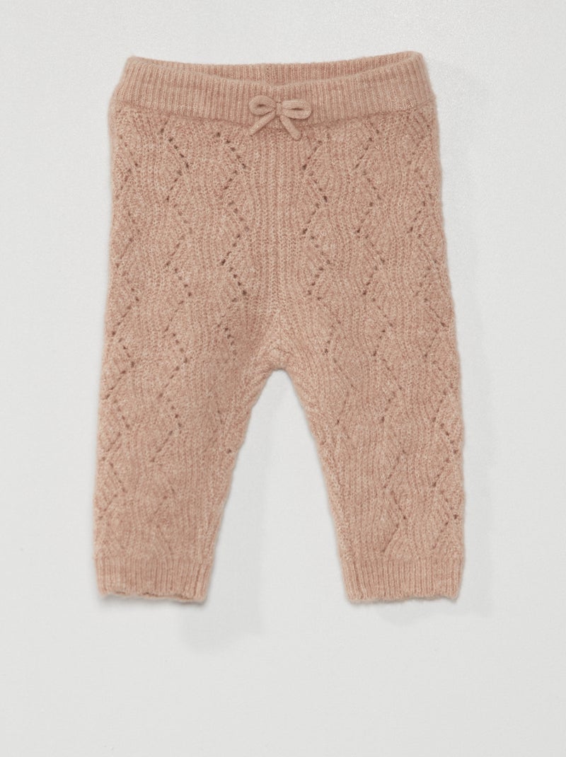 Conjunto de legging + calcetines BEIGE - Kiabi