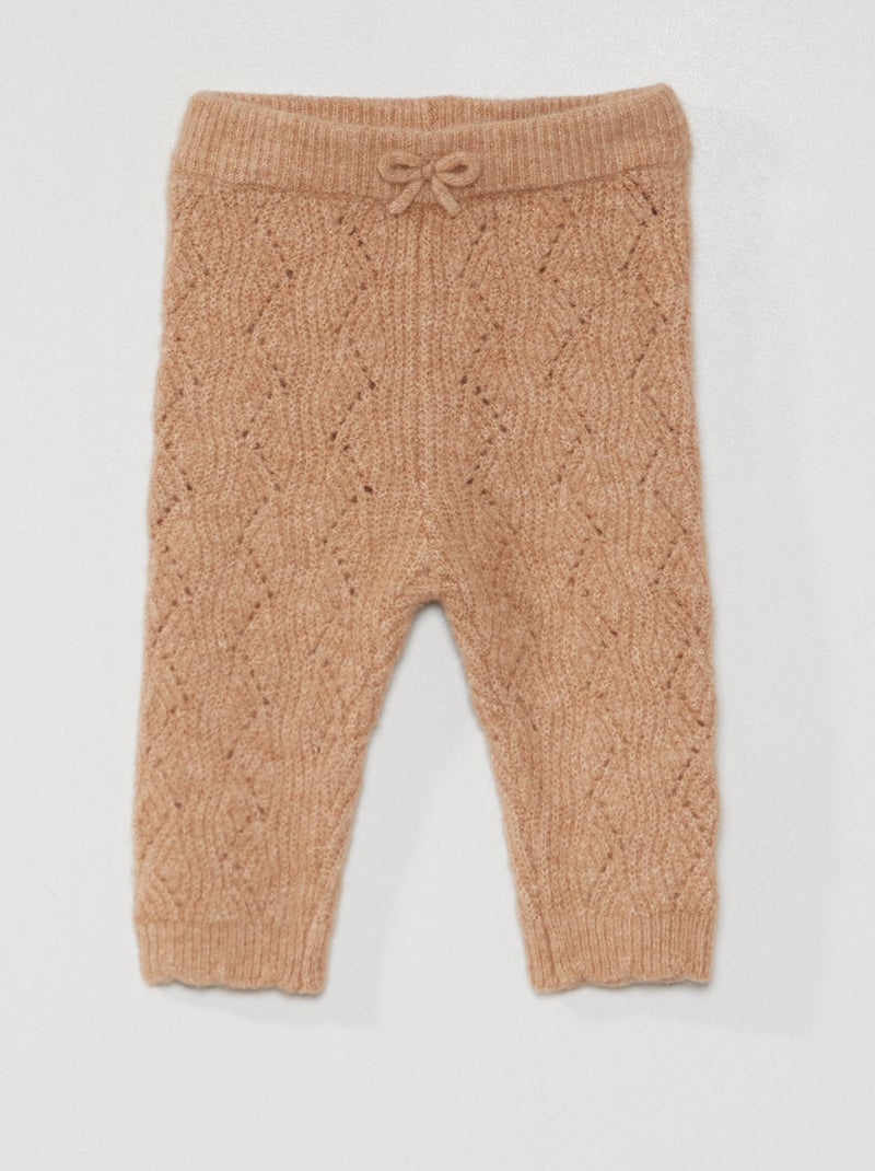 Conjunto de legging + calcetines MARRON - Kiabi