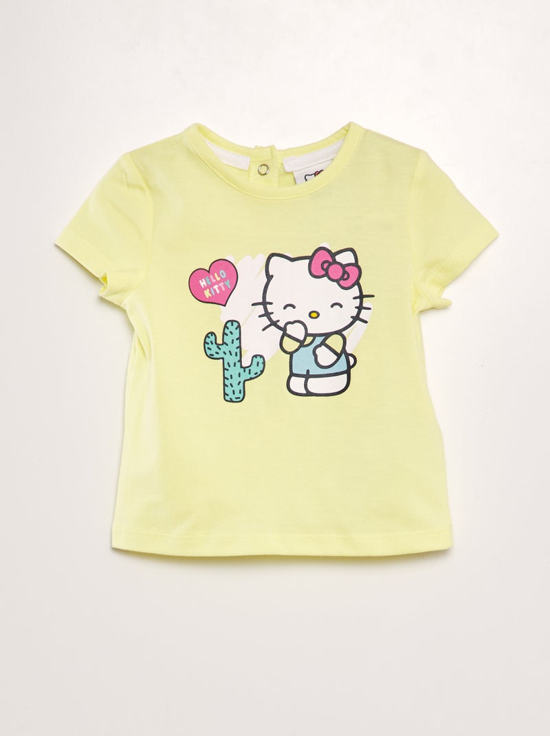 Conjunto de legging + camiseta 'Hello Kitty'- 2 piezas AMARILLO - Kiabi