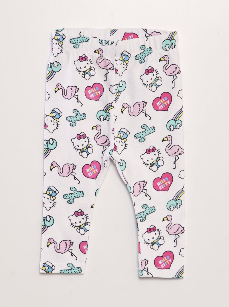 Conjunto de legging + camiseta 'Hello Kitty'- 2 piezas AMARILLO - Kiabi