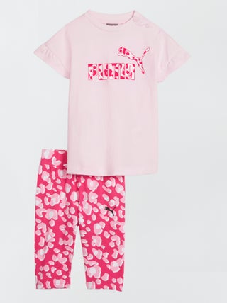 Conjunto de legging + camiseta 'Puma'- 2 piezas