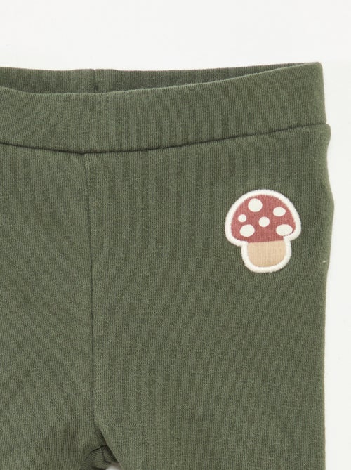 Conjunto de leggings de punto con dibujo animado + calcetines all-over de algodón - Kiabi