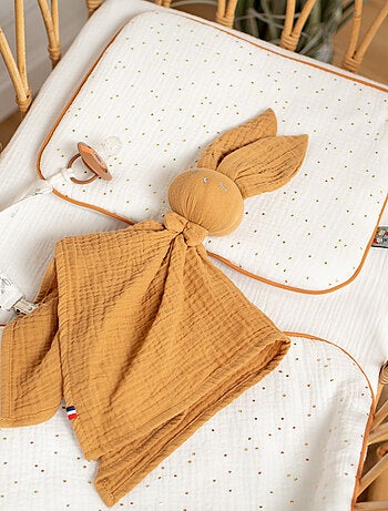 Conjunto de manta y cojín para cuna o moisés - SEVIRA KIDS