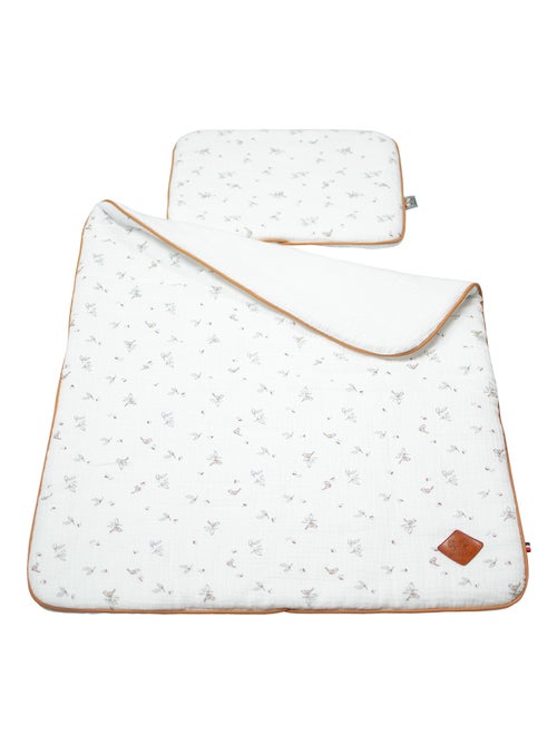 Conjunto de manta y cojín para cuna o moisés melody | SEVIRA KIDS - Kiabi