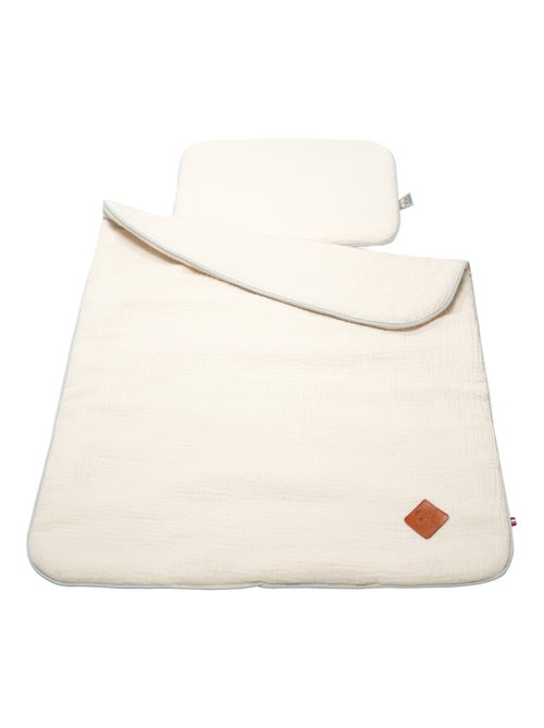 Conjunto de manta y cojín para cuna o moisés | SEVIRA KIDS - Kiabi