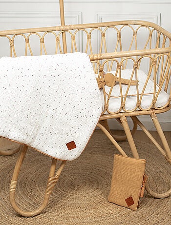 Conjunto de manta y cojín para cuna o moisés | SEVIRA KIDS