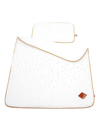 Conjunto de manta y cojín para cuna o moisés | SEVIRA KIDS