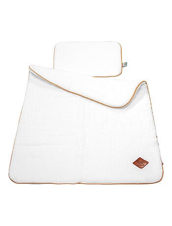 Conjunto de manta y cojín para cuna o moisés | SEVIRA KIDS